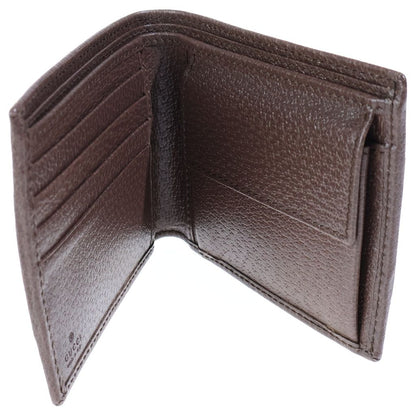 Gucci GG Supreme Ophidia Bifold Wallet Brown Beige — view 3