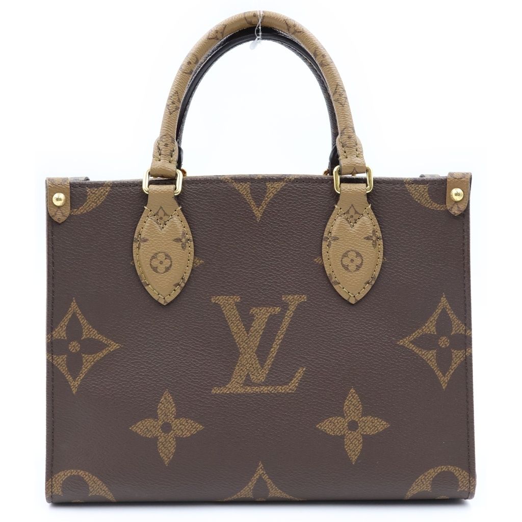 Louis Vuitton Monogram Giant Reverse on the Go PM Leather 2-Way Shoulder Bag