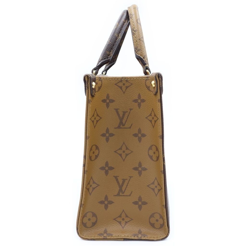 Louis Vuitton Monogram Giant Reverse on the Go PM Leather 2-Way Shoulder Bag — view 3
