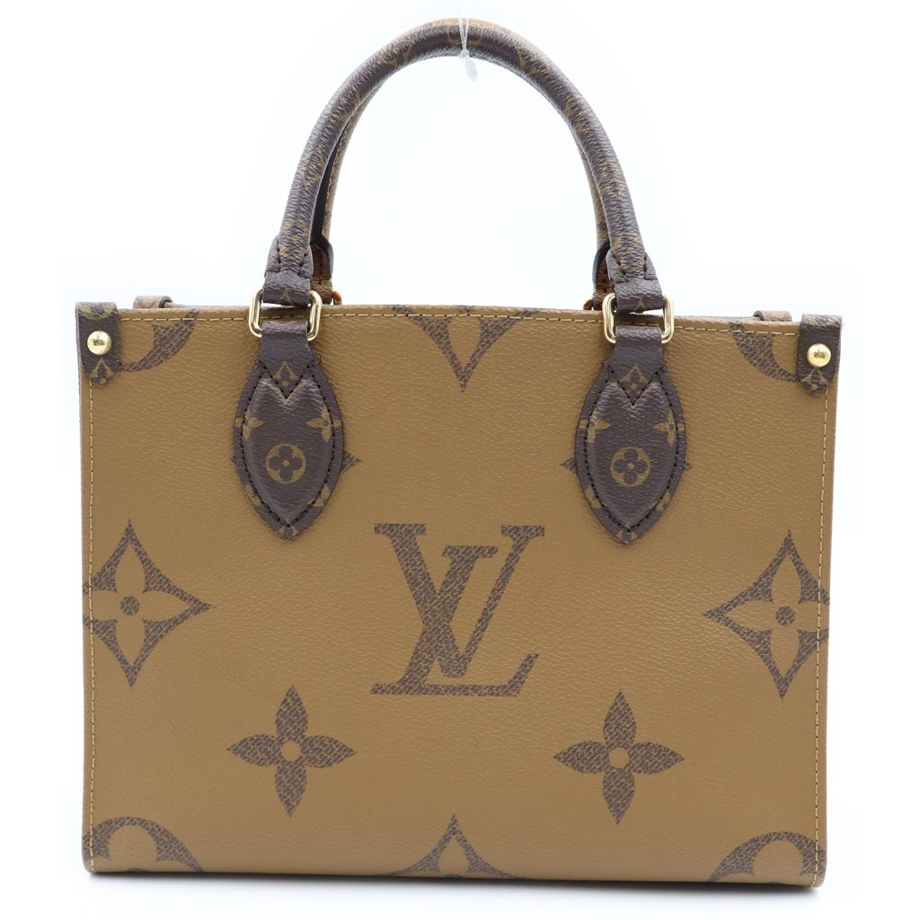 Louis Vuitton Monogram Giant Reverse on the Go PM Leather 2-Way Shoulder Bag — view 2