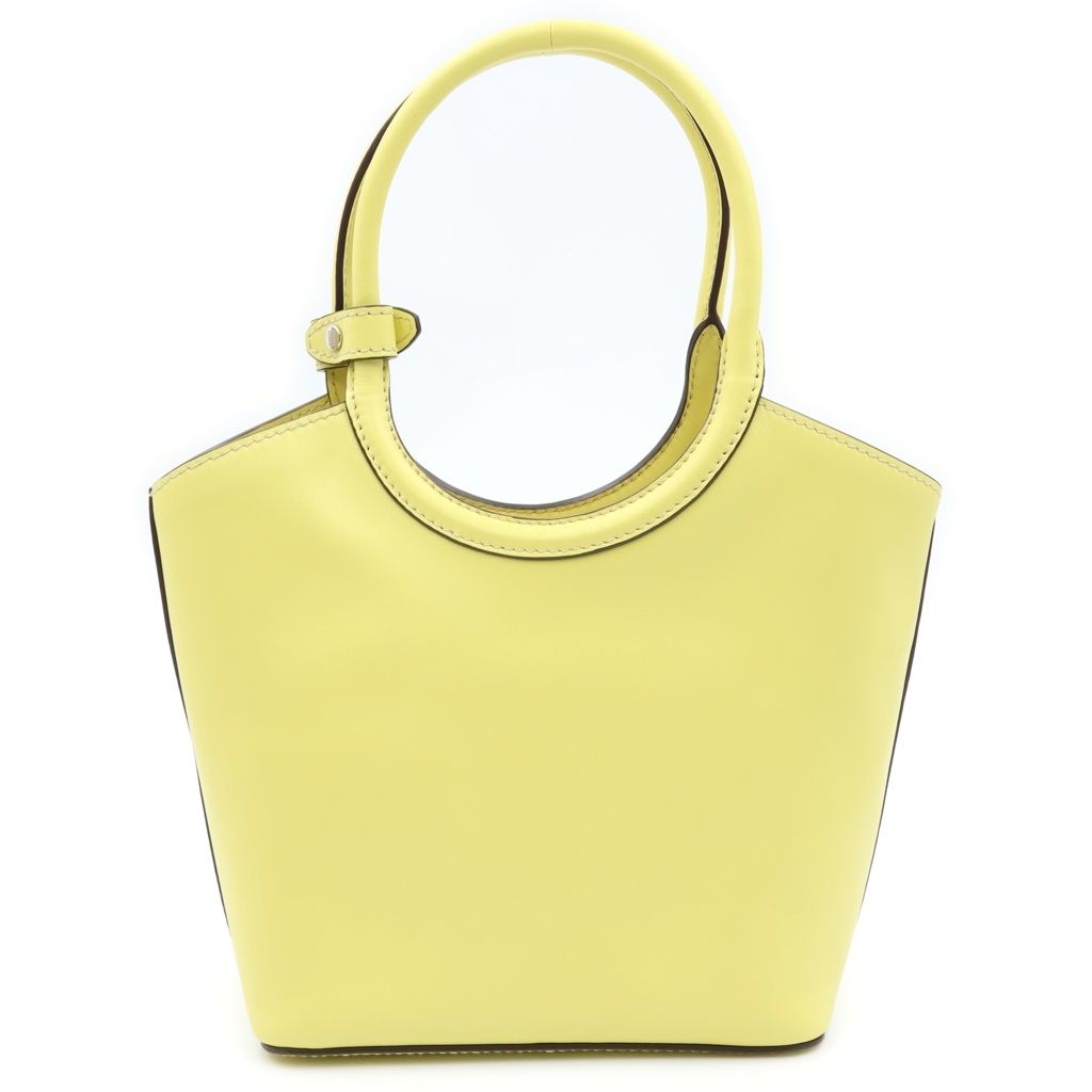 Miu Miu Ivy Leather 2-Way Shoulder Bag Yellow — view 2