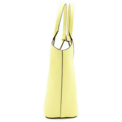 Miu Miu Ivy Leather 2-Way Shoulder Bag Yellow — view 3