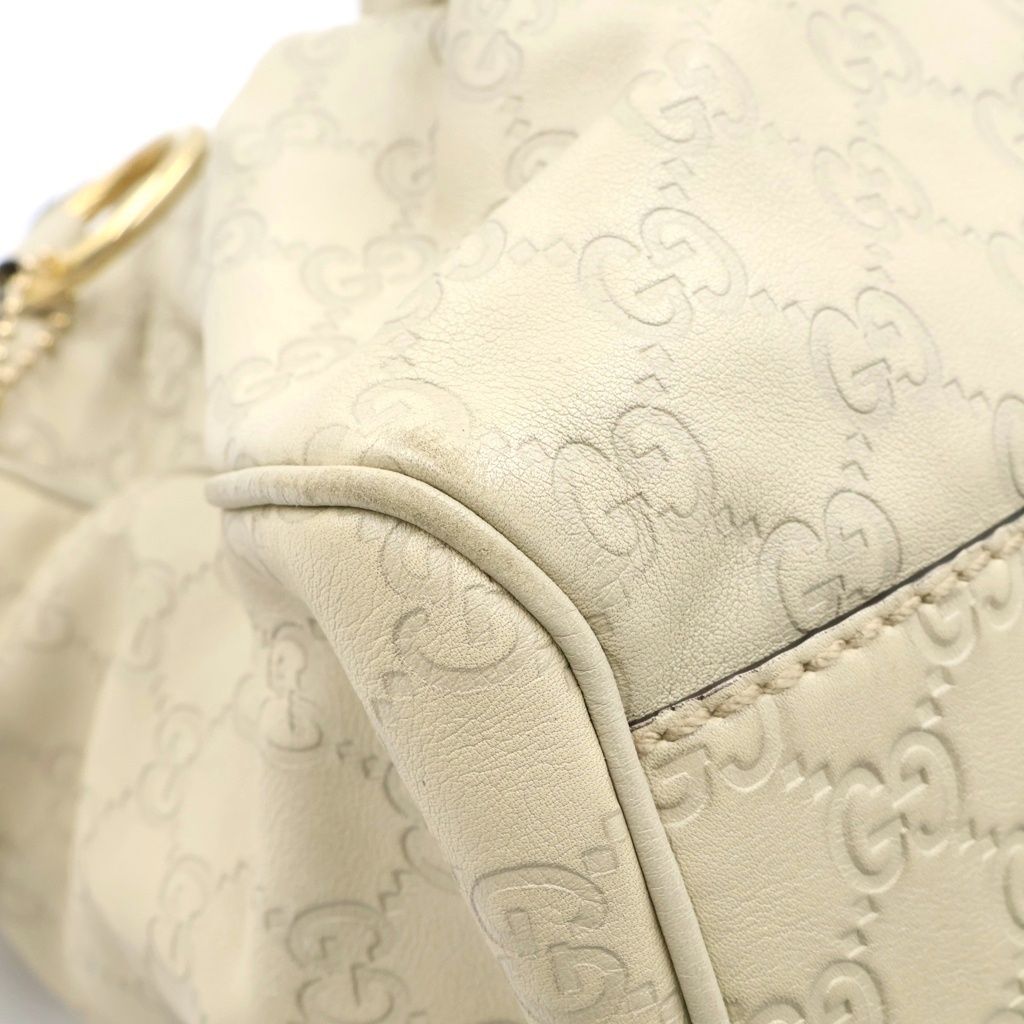 Gucci Guccissima Sukey Tote Beige — view 6