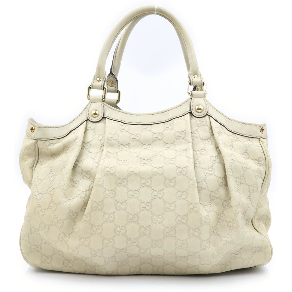 Gucci Guccissima Sukey Tote Beige — view 2