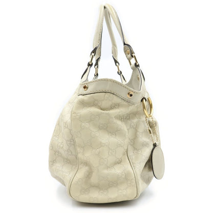 Gucci Guccissima Sukey Tote Beige — view 3