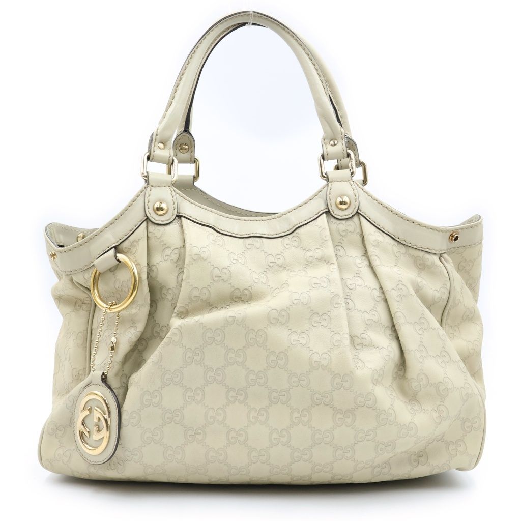 Gucci Guccissima Sukey Tote Beige