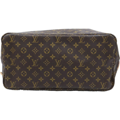 Louis Vuitton Monogram Neverfull GM Leather Tote Brown — view 4