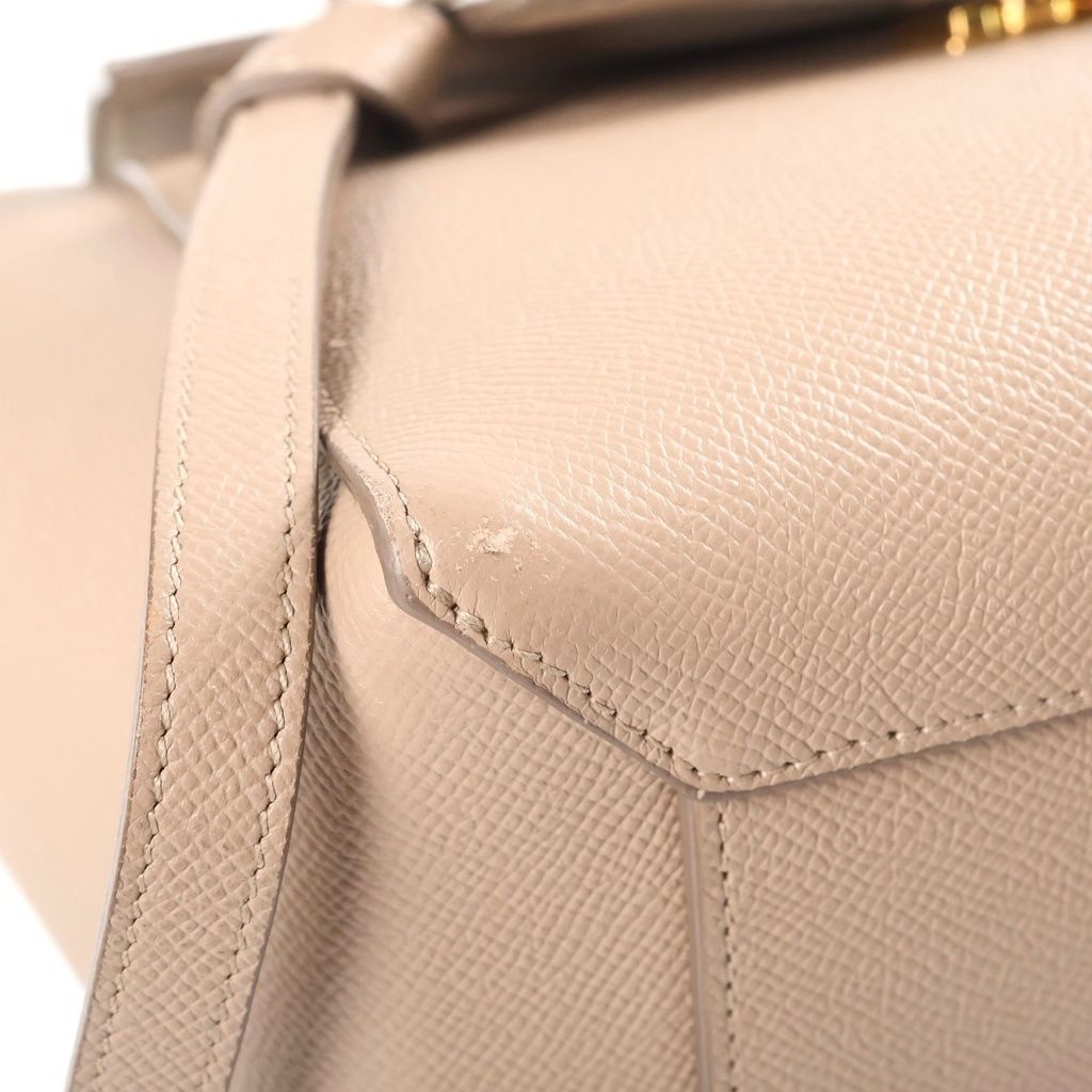 Celine Belt Bag Micro 2-Way Back Leather Beige — view 5