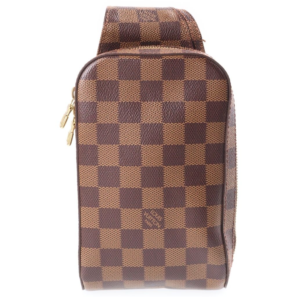 Louis Vuitton Damier Geronimos Belt Bag Brown