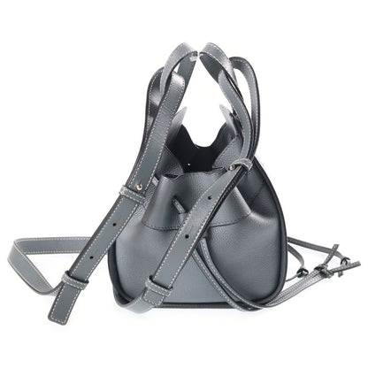 Loewe Hammock Drawstring Mini 2-Way Shoulder Bag Gray — view 3