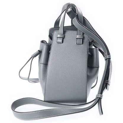 Loewe Hammock Drawstring Mini 2-Way Shoulder Bag Gray — view 2