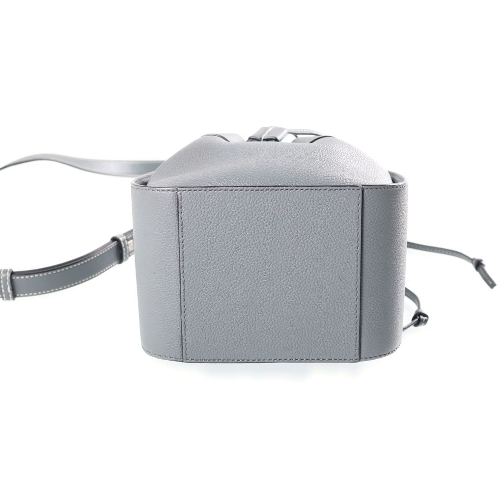 Loewe Hammock Drawstring Mini 2-Way Shoulder Bag Gray — view 4