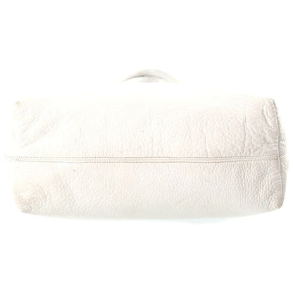 Chrome Hearts FS Tote Leather White with Cross Patch — view 4