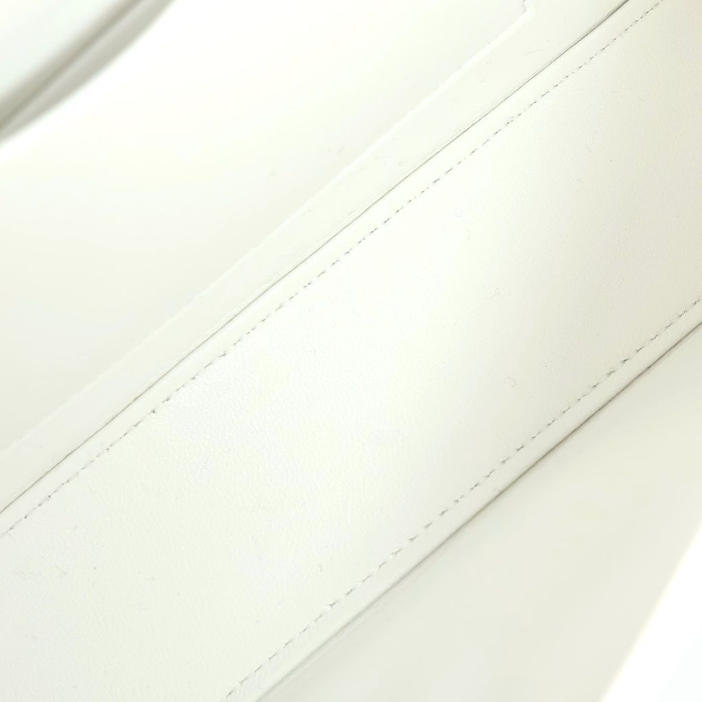 Celine Medium Lola Shoulder Bag White — view 7