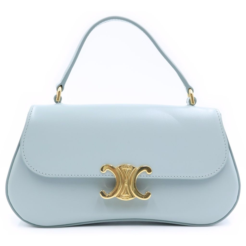 Celine Teen Lola 2-Way Shoulder Bag Light Blue