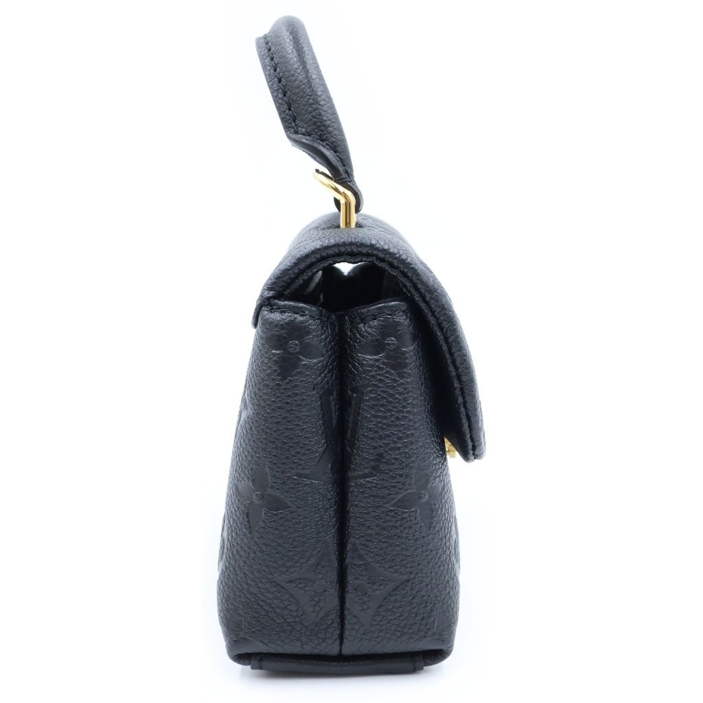 Louis Vuitton Monogram Empreinte Nano Madeleine Shoulder Bag Black Leather — view 3