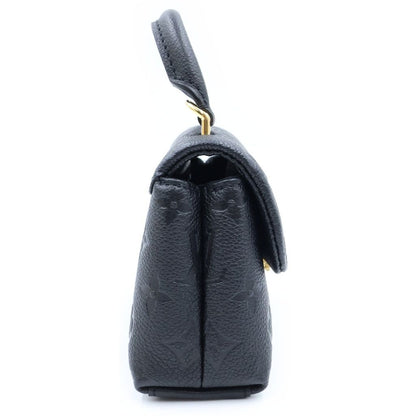 Louis Vuitton Monogram Empreinte Nano Madeleine Shoulder Bag Black Leather — view 3