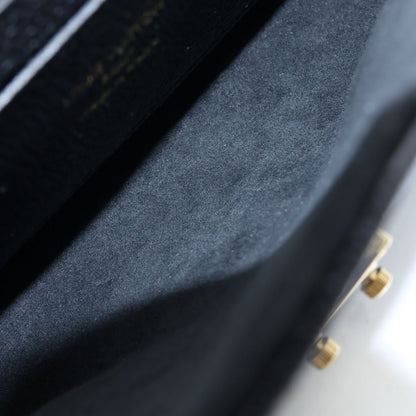 Louis Vuitton Monogram Empreinte Nano Madeleine Shoulder Bag Black Leather — view 7