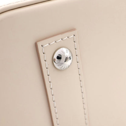 Louis Vuitton Epi Alma BB Leather Silver 2-Way Shoulder Bag Quartz White — view 6