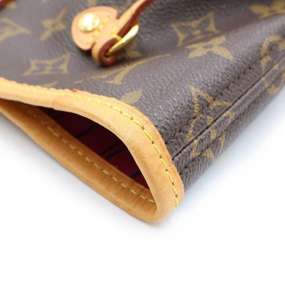 Louis Vuitton Monogram Neverfull MM Leather Tote Brown — view 6