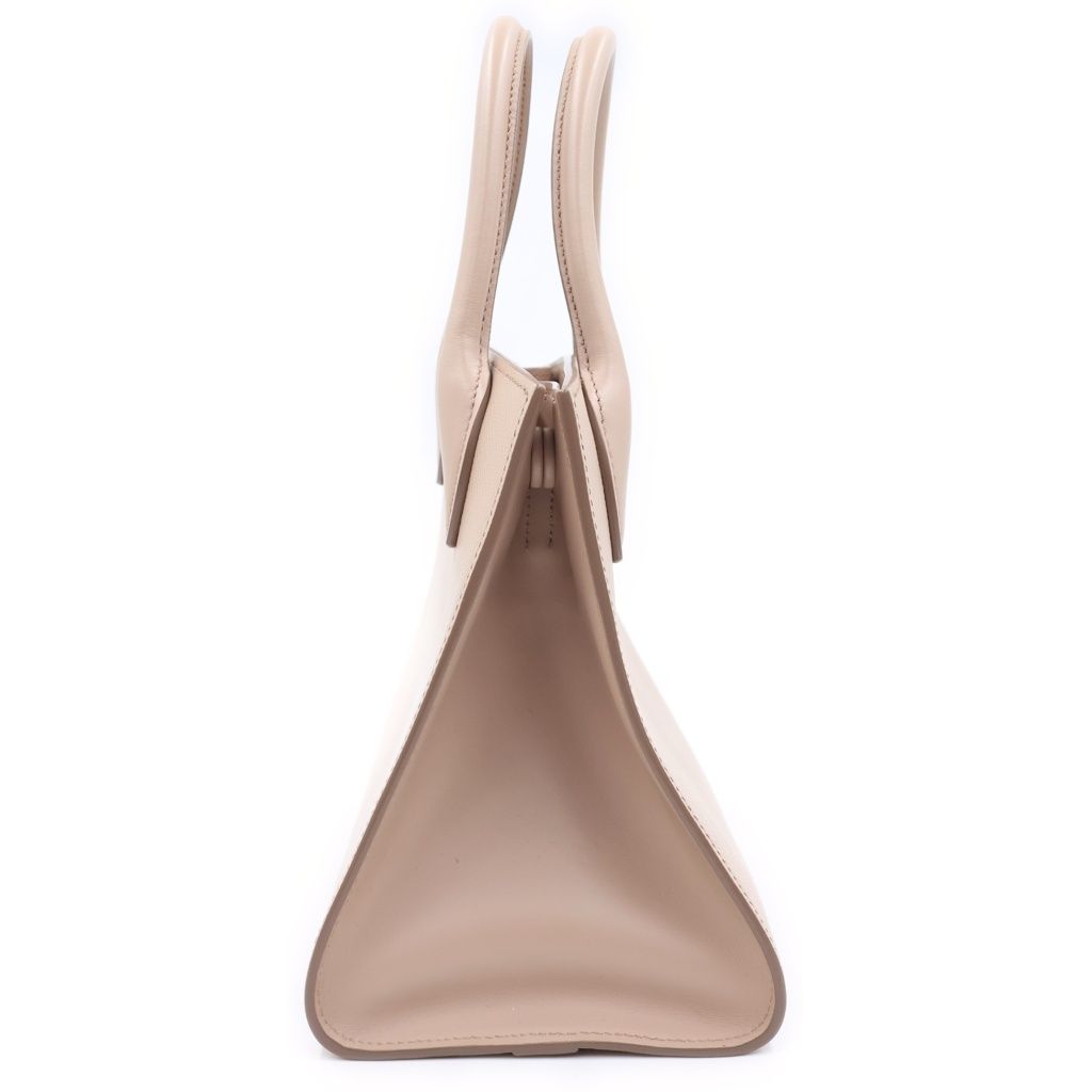 Prada Monochrome Small Handbag 2-Way Back Saffiano Leather Pink — view 3