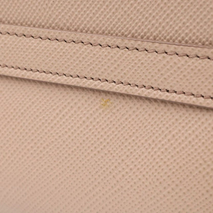 Prada Monochrome Small Handbag 2-Way Back Saffiano Leather Pink — view 6