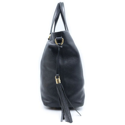 Gucci Soho Tote Black Leather Gold — view 3