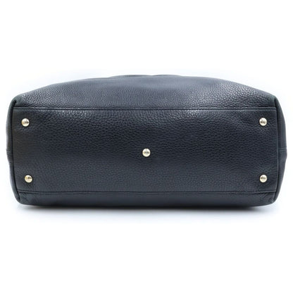 Gucci Soho Tote Black Leather Gold — view 4