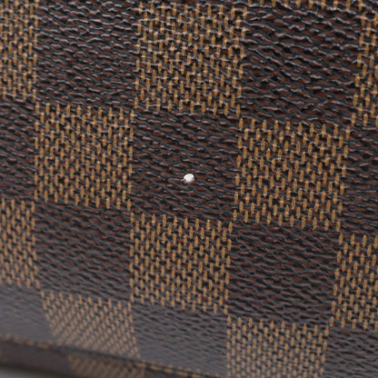 Louis Vuitton Damier Neverfull PM Tote Leather Brown — view 5