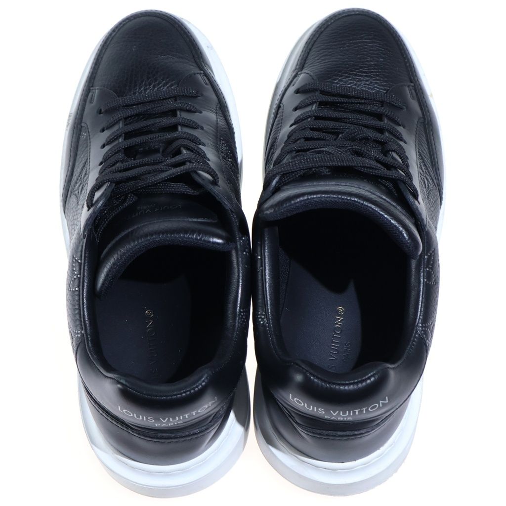 Louis Vuitton Monogram Beverly Hills Line Low Top Sneakers Black — view 4