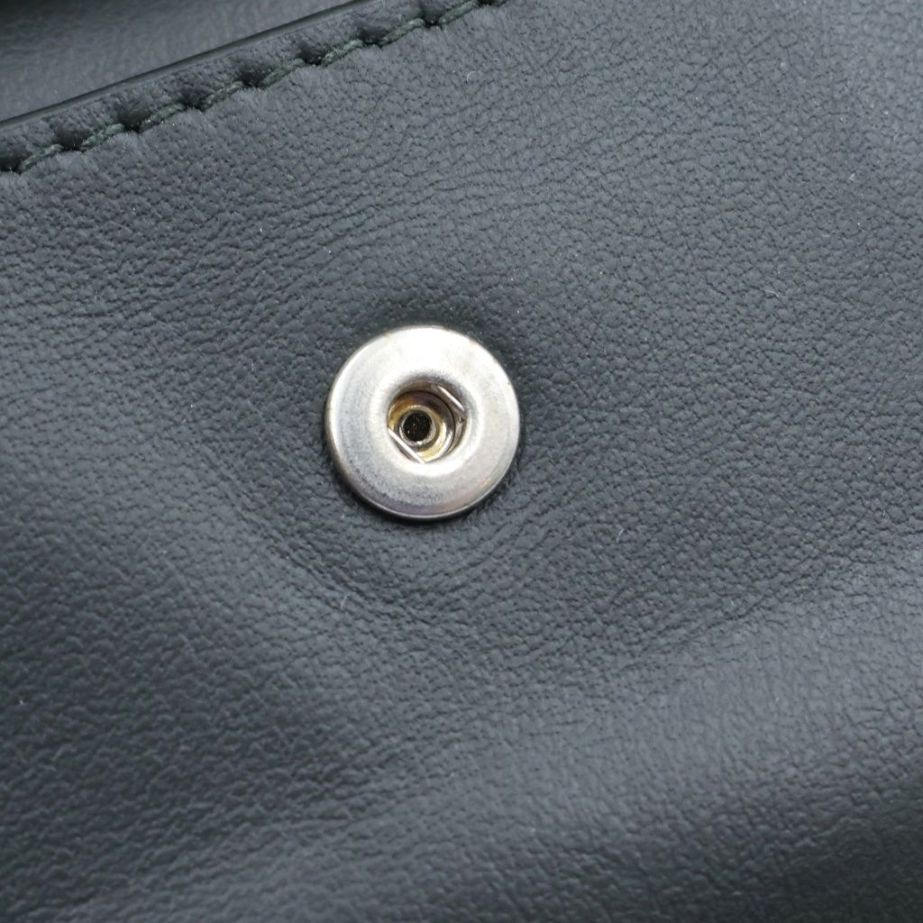 Bottega Veneta Calfskin Wallet with Intrecciato Coin Purse Bifold Black — view 5