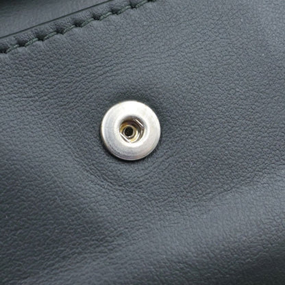 Bottega Veneta Calfskin Wallet with Intrecciato Coin Purse Bifold Black — view 5
