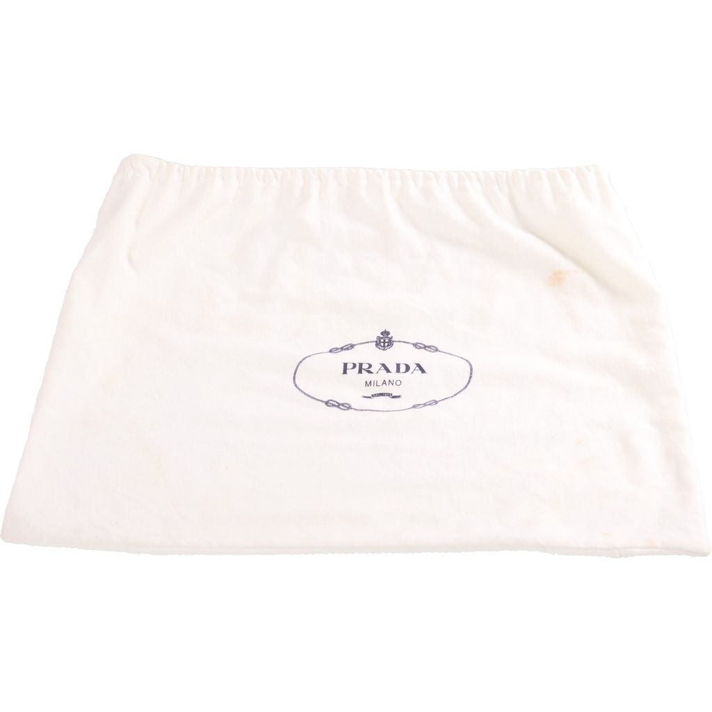 Prada Tessuto Nylon Messenger Bag Black — view 8