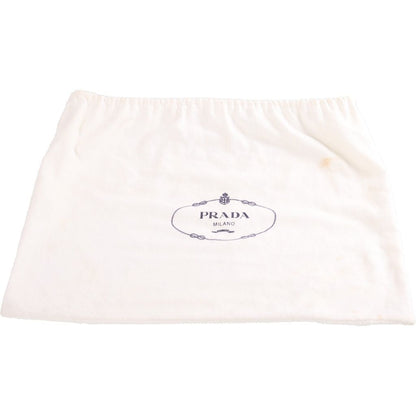 Prada Tessuto Nylon Messenger Bag Black — view 8