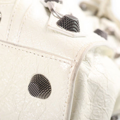 Balenciaga Neo Cagole City Handbag Arena Lambskin Neo White — view 5