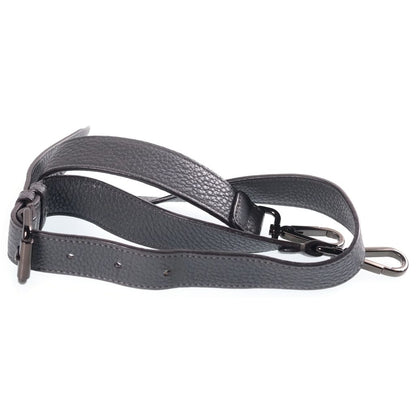 Fendi Peekaboo ISeeU Medium 2-Way Shoulder Bag Gray Leather Black — view 8