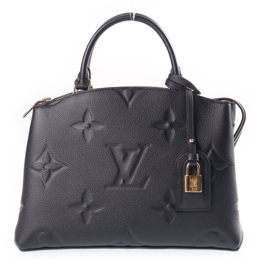 Louis Vuitton Monogram Empreinte Petit Palais PM Leather 2-Way Shoulder Bag