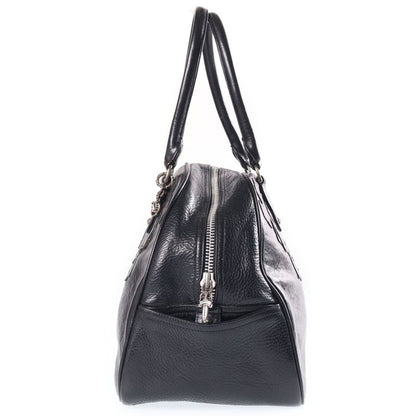 Chrome Hearts Gym MD Gym Bag Shape CH Charm Small Leather Handbag Black — view 3