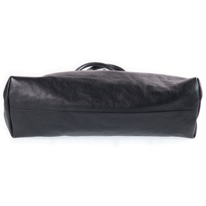 Chrome Hearts Snp BS Fluer Patch Tote Double Snap BS Flare Leather Black — view 4