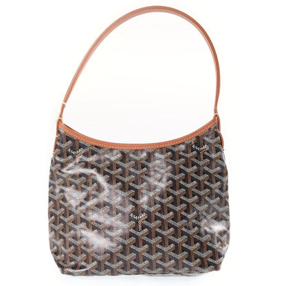 Goyard Boheme Hobo Mini Shoulder Bag Mini Tote Brown Leather