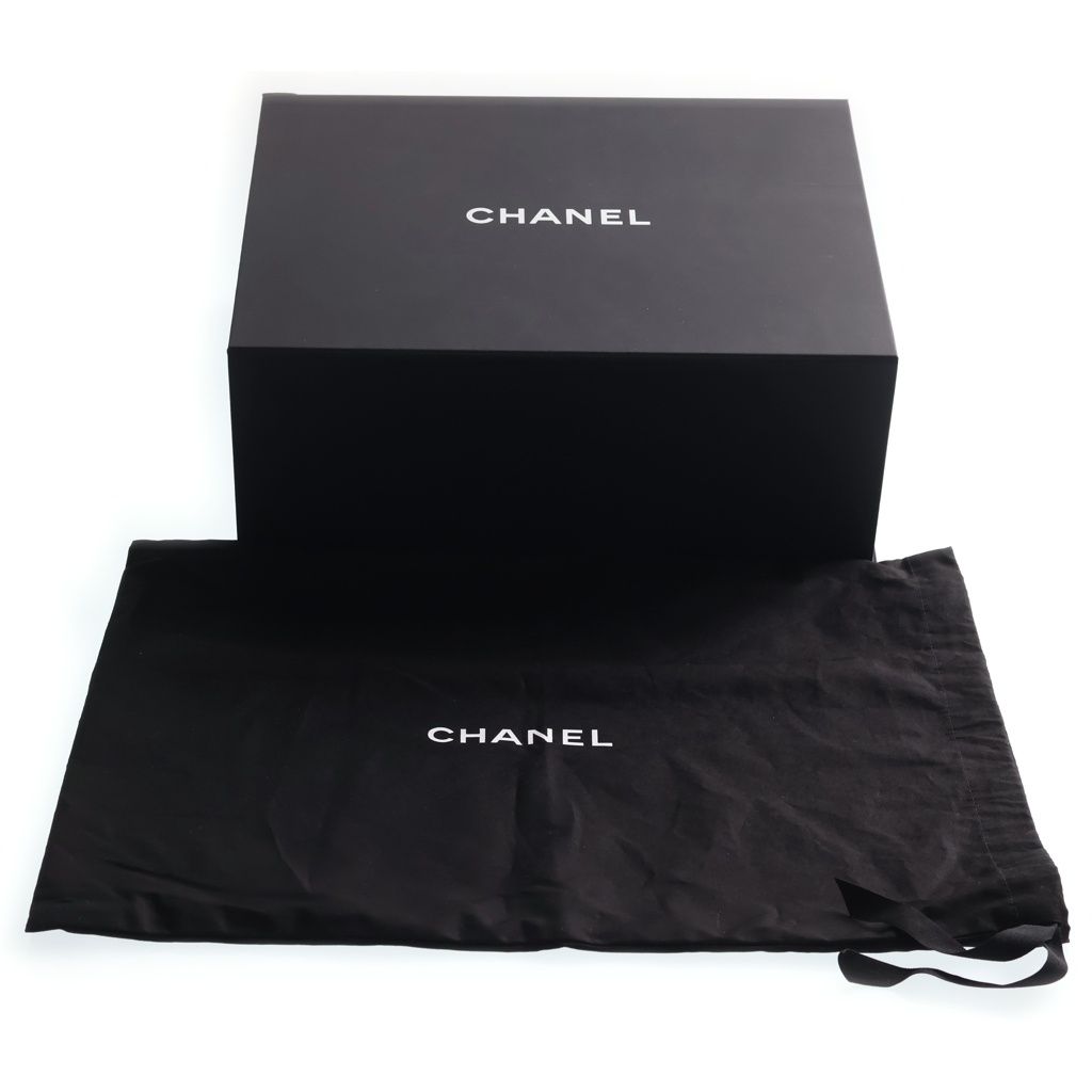Chanel 25 Small Bag Grained Caviar Gold Black — view 8