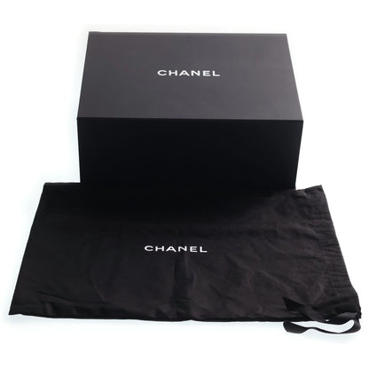 Chanel 25 Small Bag Grained Caviar Gold Black — view 8