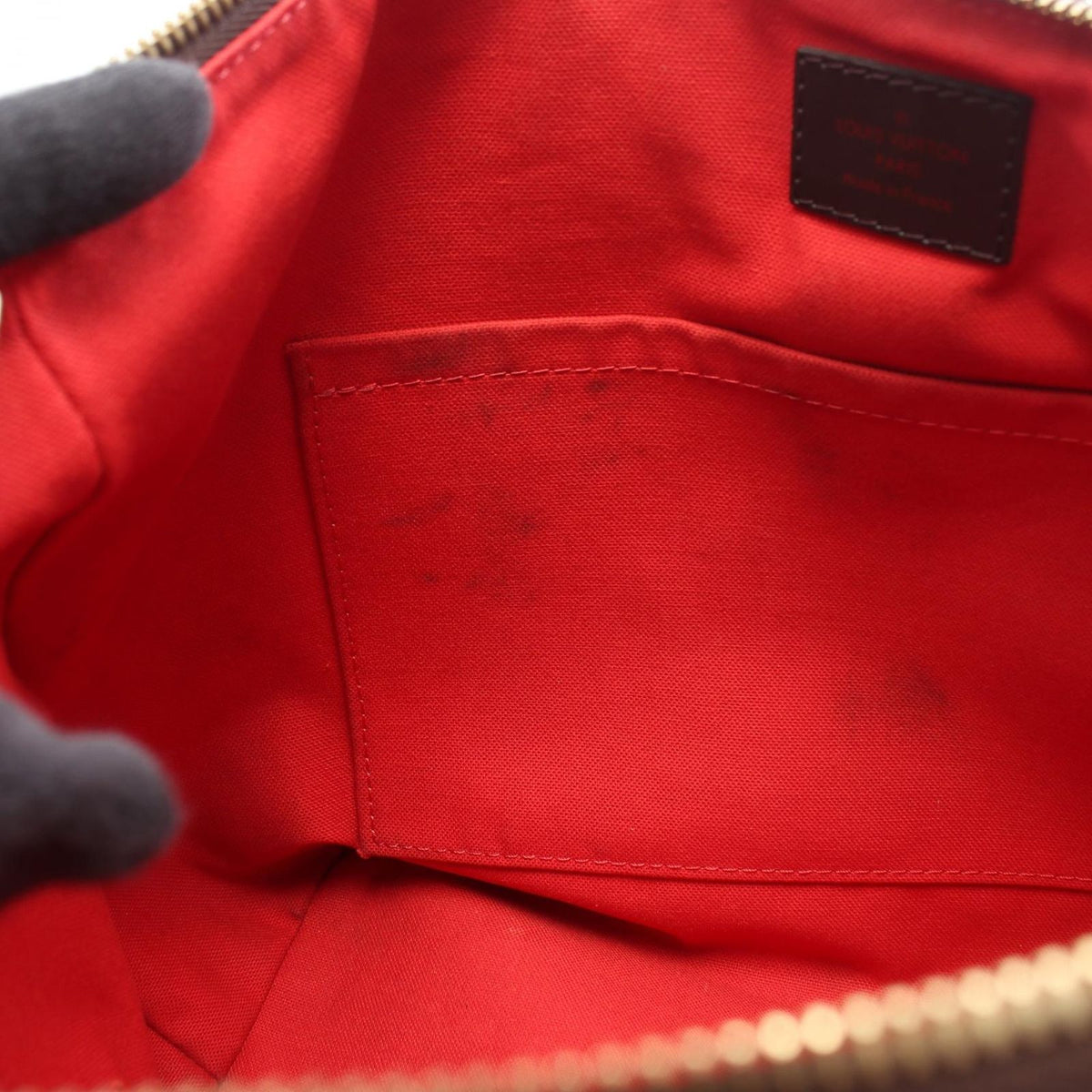 Louis Vuitton Handbag Sienna MM Damier Ebene Leather — view 6