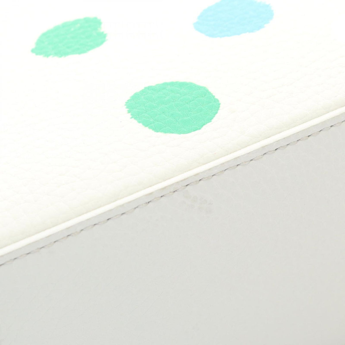 Louis Vuitton Handbag LV YK Capucines BB Painted Dot Yayoi Kusama 2-Way Blanc — view 7