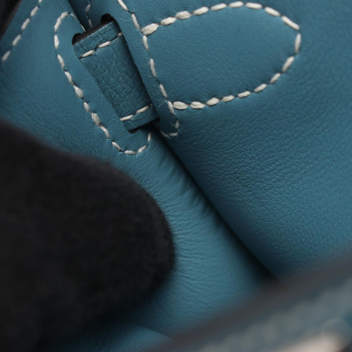 Hermes Shoulder Bag Jypsiere Mini New Blue Jean — view 5
