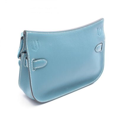 Hermes Shoulder Bag Jypsiere Mini New Blue Jean — view 2