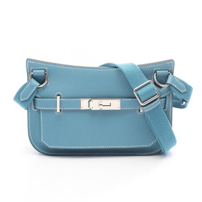 Hermes Shoulder Bag Jypsiere Mini New Blue Jean