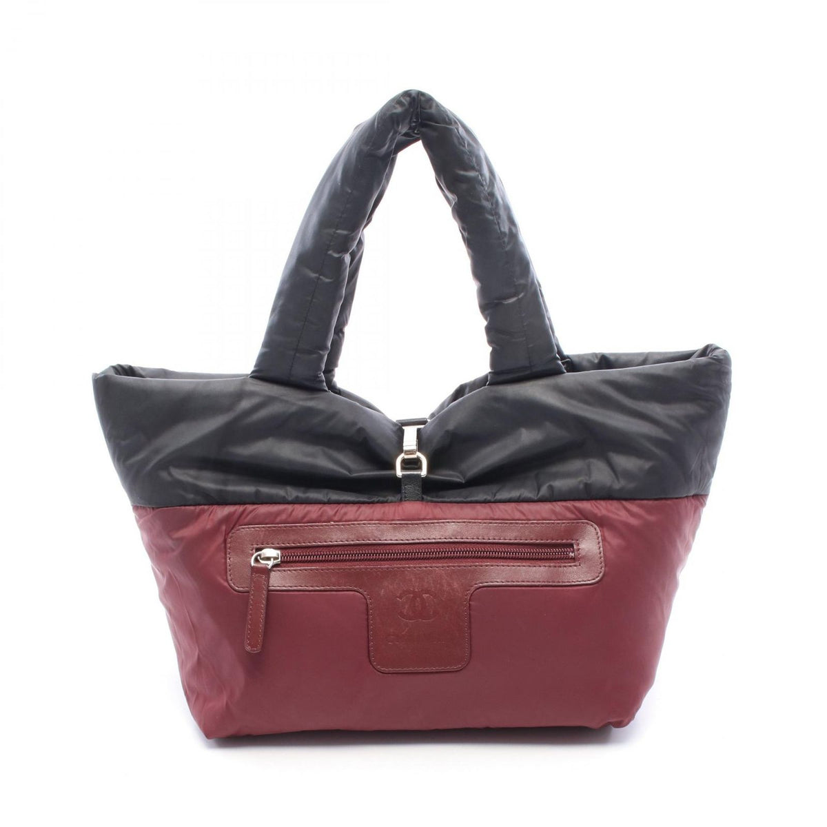 Chanel Tote Coco Cocoon Small Reversible Black Nylon Leather — view 6