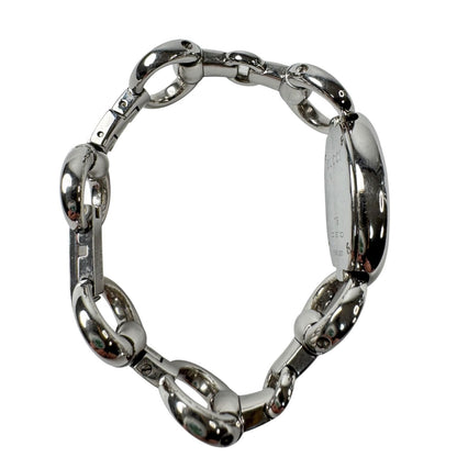Gucci 118 Tornavoni Watch Silver Quartz Oval — view 4