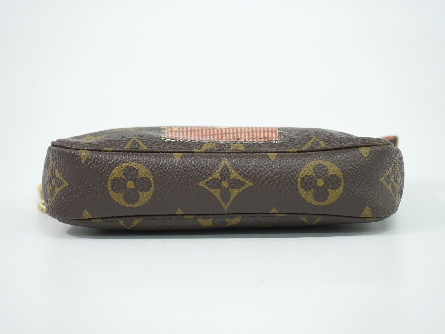 Louis Vuitton LV Mini Pochette Accessoires Trunk & Lock Monogram Pouch Handbag — view 3